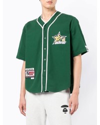 AAPE BY A BATHING APE Aape By A Bathing Ape Logo Print Baseball Shirt