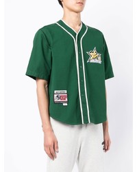 AAPE BY A BATHING APE Aape By A Bathing Ape Logo Print Baseball Shirt