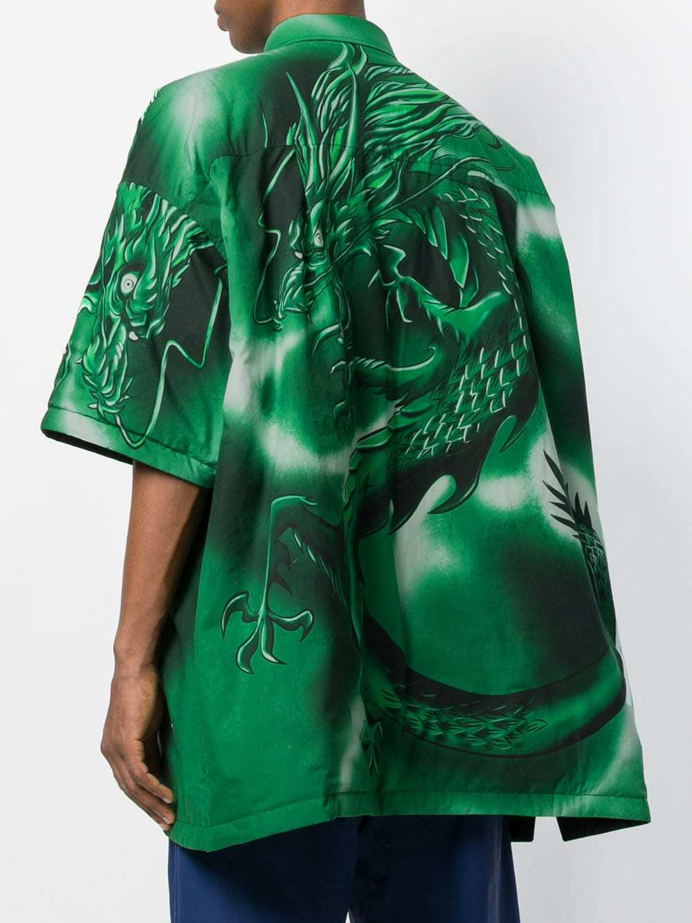 Balenciaga Dragon Shirt, $1,364 | farfetch.com Lookastic
