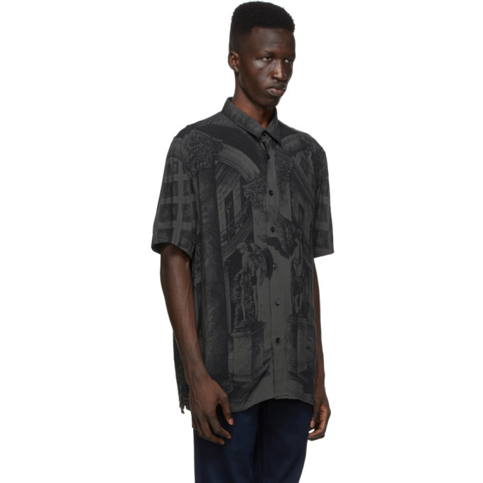 Hugo Green And Black Song Kang Edition Ebor Shirt, $116 | SSENSE ...