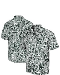 Colosseum Green Michigan State Spartans Make Like A Tree Camp Button Up Shirt At Nordstrom