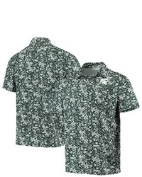 Columbia Green Michigan State Spartans Super Slack Tide Button Up Shirt At Nordstrom