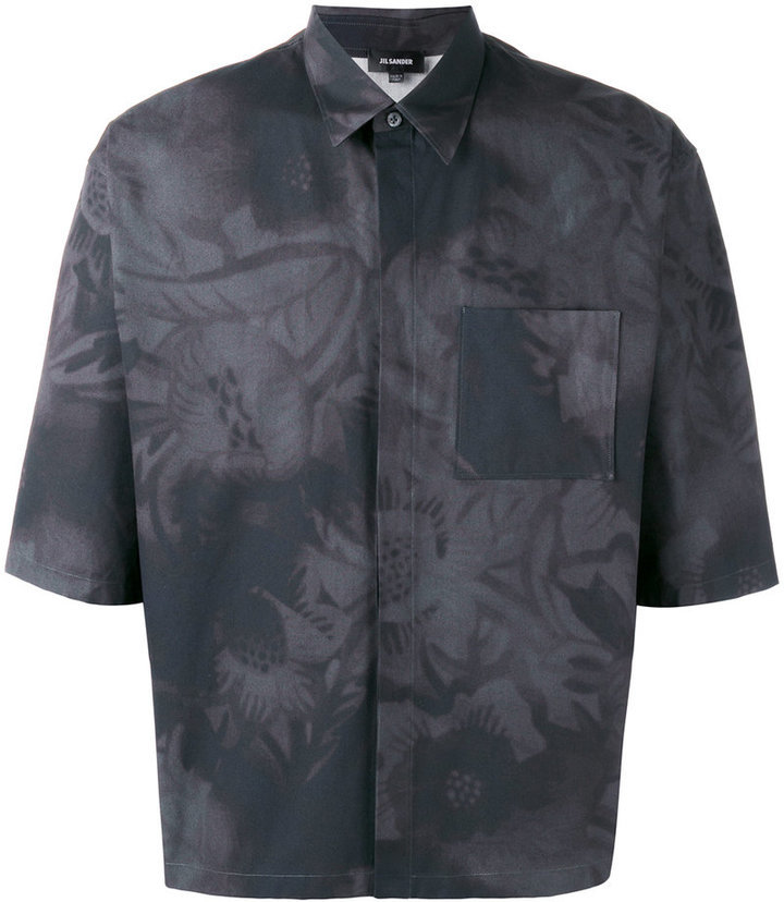 Jil Sander Printed Shortsleeved Shirt, $670 | farfetch.com | Lookastic