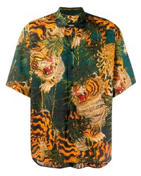 DSQUARED2 Tiger Print Shirt