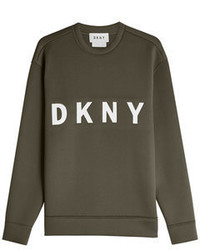 DKNY Printed Cotton Sweatshirt