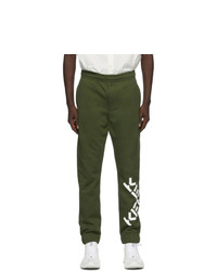 Kenzo Khaki Fleece Big X Lounge Pants