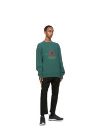 Han Kjobenhavn Green Artwork Sweatshirt