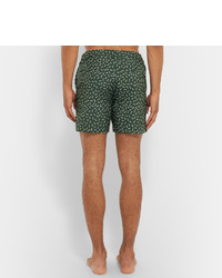 Dolce & Gabbana Slim Fit Mid Length Printed Swim Shorts