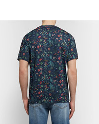Paul Smith Ps By Printed Cotton Jersey T Shirt