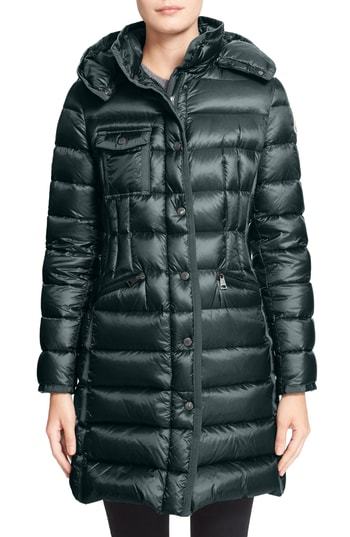 Moncler Hermine Gros Trim Water Resistant Down Coat, $1,695 | Nordstrom ...