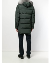 Moose Knuckles Hooded Quilted Coat