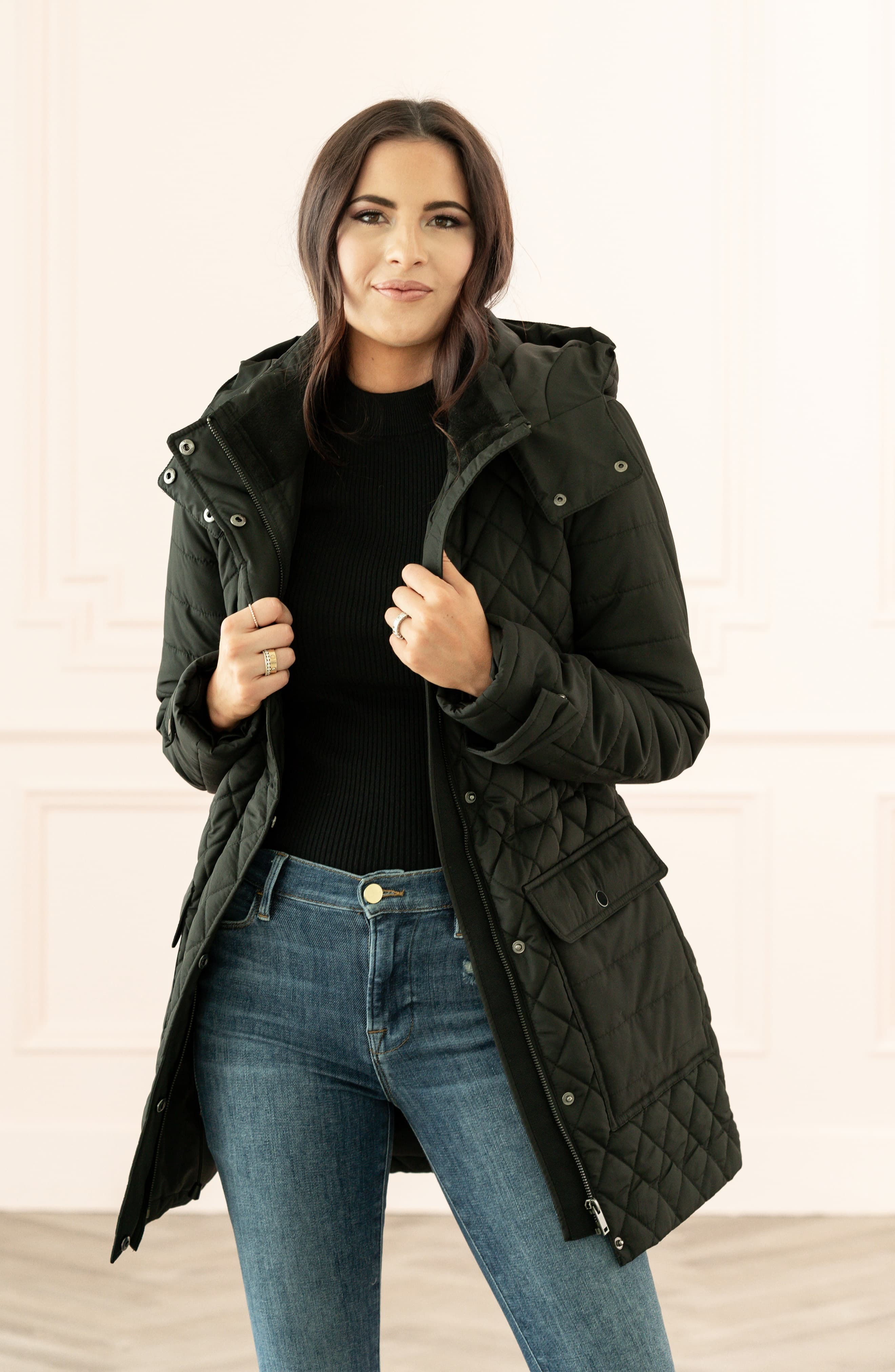 Rachel parcell 2025 puffer jacket