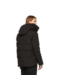 Canada Goose Black Down Macmillan Parka