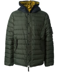 Duvetica Feather Down Hooded Jacket