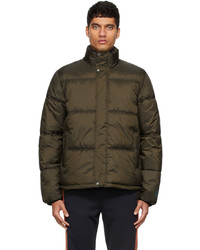 Ps By Paul Smith Green Fibre Quilted Jacket