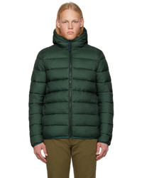 Ps By Paul Smith Green Wadded Jacket