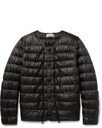 Stone Island Tank Shield Waterproof Shell Jacket With Quilted Down Gilet