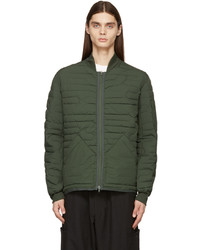 Y-3 Green Cloud Insulated Bomber Jacket