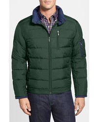 Rainforest Regular Fit Thermoluxe Insulated Quilted Bomber Jacket