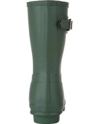 Hunter Boot Original Short Rain Boots Green