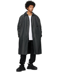 Wooyoungmi Black Mac Coat