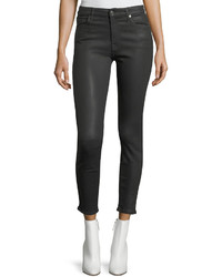 7 For All Mankind The Ankle Skinny Destroyed Jeans Wsequins
