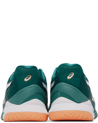 Asics Green Gel Resolution 8 Sneakers
