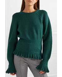 Opening Ceremony Ruffled Med Knitted Sweater