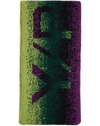 Y/Project Green Purple Gradient Scarf