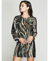 Guess By Marciano Jen Sequin Tunic Dress