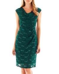 Ronni Nicole Rn Studio By Cap Sleeve Sequin Lace Dress