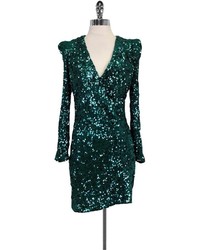 French Connection Turquoise Sequin Dress