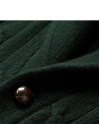 Polo Ralph Lauren Cable Knit Wool Shawl Collar Cardigan