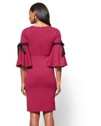 New York & Co. Bow Detail Sheath Dress