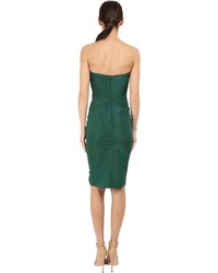 Zac Posen Strapless Fitted Cocktail Dress