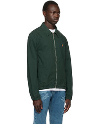 Ps By Paul Smith Green Coach Jacket