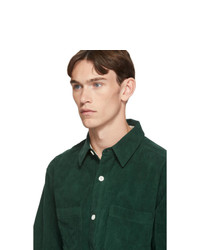 Hope Green Corduroy Overshirt