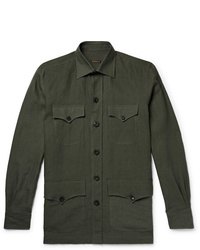 Rubinacci Linen Shirt Jacket