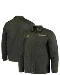 adidas Olive Texas A M Aggies Salute To Service Full Snap Jacket At Nordstrom