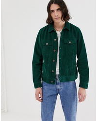 Dickies Piermont Cord Jacket In Green