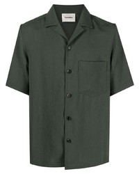 Nanushka Short Sleeve Buttoned Shirt