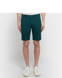Paul Smith Ps By Slim Fit Stretch Cotton Twill Shorts
