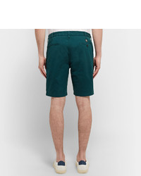 Paul Smith Ps By Slim Fit Stretch Cotton Twill Shorts