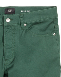 H&M Twill Shorts Slim Fit