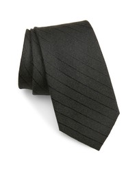 Nordstrom Benner Stripe Silk Tie In Green At