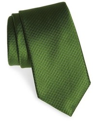 David Donahue Micro Grid Silk Tie