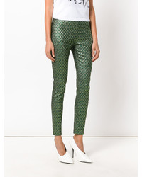 Dolce & Gabbana Jacquard Skinny Trousers