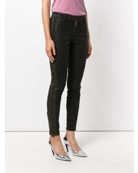 Faith Connexion Lace Up Textured Trousers
