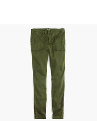 J.Crew Tall Skinny Stretch Cargo Pant With Zippers