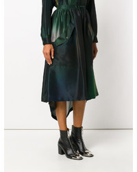 Kenzo Military Skirt With Tie Details